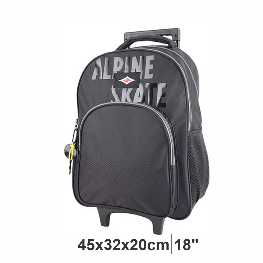 MOCHILA CARRO ALPINE SKATE 27683 NEGRO