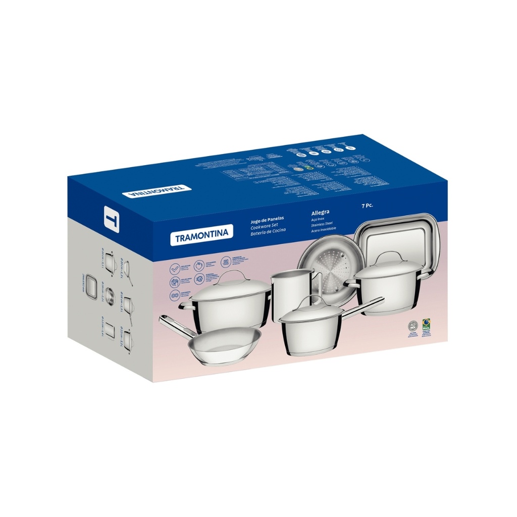 JUEGO TRAMONTINA 65650/170 ALLEGRA 7PZS