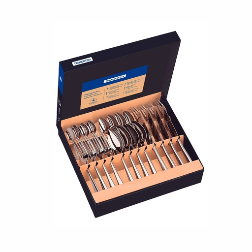 [086-32124] JUEGO DE CUBIERTOS TRAMONTINA 66932/124 ITALY 24PZS