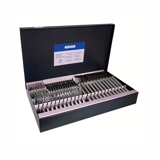 [086-60153] JUEGO DE CUBIERTOS TRAMONTINA 66960/153 AMAZONAS 72PZS