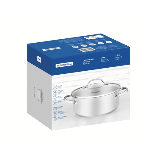 [086-28324] CACEROLA TRAMONTINA 62283/240 UNA 24CM