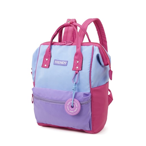 [199-23499] MOCHILA BOCA DE PEZ TRENDY 22349 CELESTE