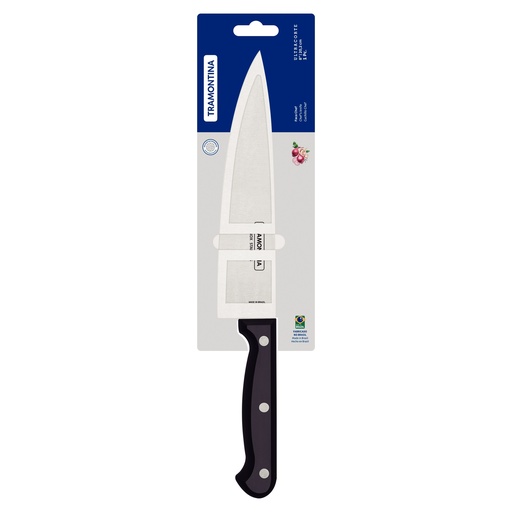 [086-68292] CUCHILLO CHEF TRAMONTINA 23861/108 ULTRACORTE 8"