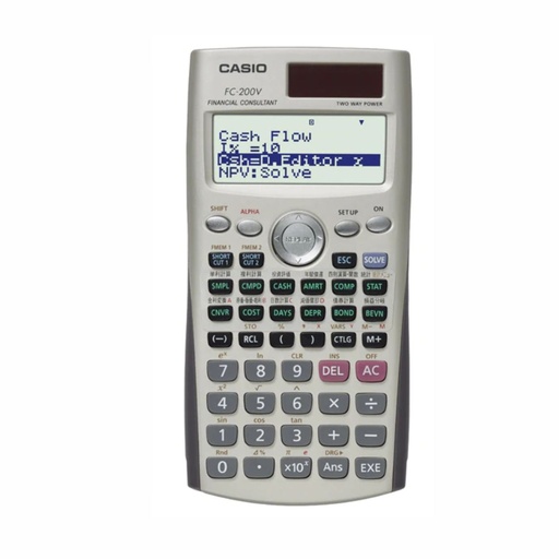 [053-00122] CALCULADORA CASIO FC-200V