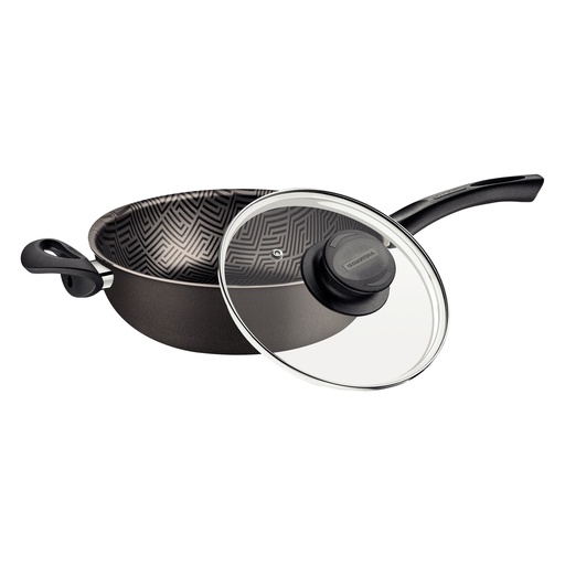 [086-98200] SARTEN TRAMONTINA 28518/624 PARIS 24CM CON TAPA