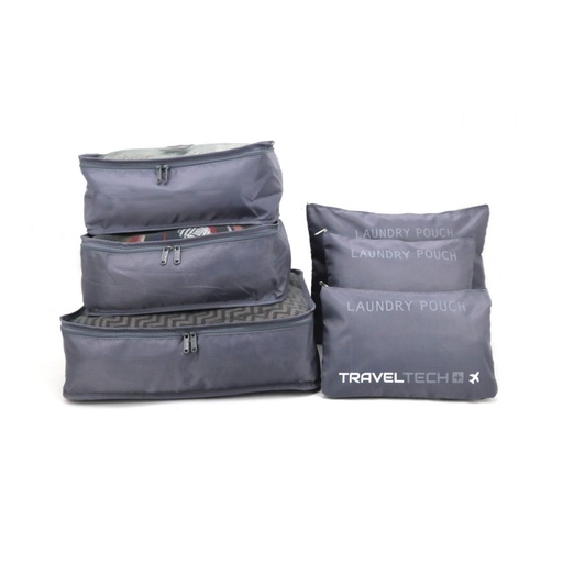 [210-60292] ORGANIZADOR DE VIAJE TRAVEL TECH 16029 GRIS