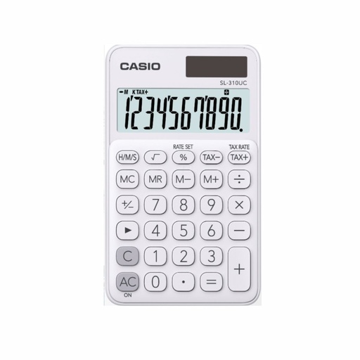 [053-30310] CALCULADORA CASIO SL-310UC BLANCO