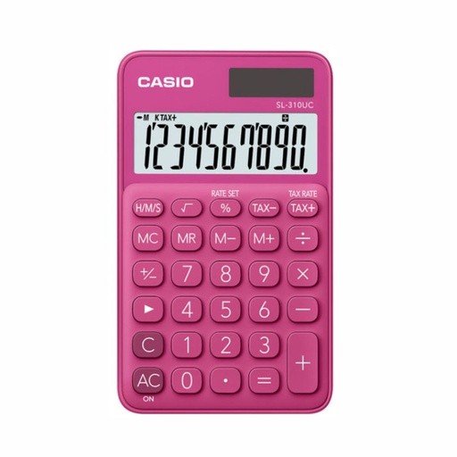 [053-60310] CALCULADORA CASIO SL-310UC ROJO