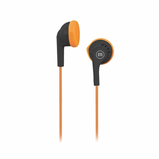 [157-47838] AURICULAR MAXELL EB-95 NARANJA