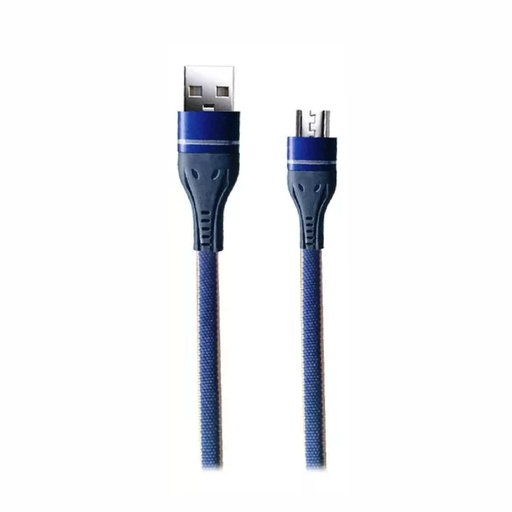 [164-87783] CABLE DE DATOS SOUL DENIM TYPE-C AZUL