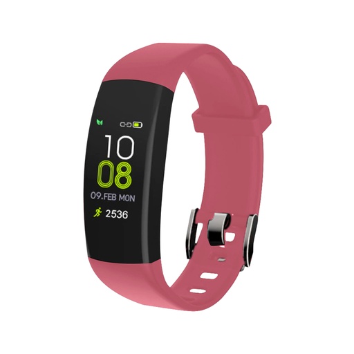 [164-90518] RELOJ SOUL SLIM 200 (C30) FUCSIA+NEGRA