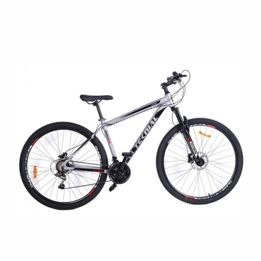 [185-08949] BICICLETA TEKNIAL TARPAN 200ER L GRIS/NEGRO R29