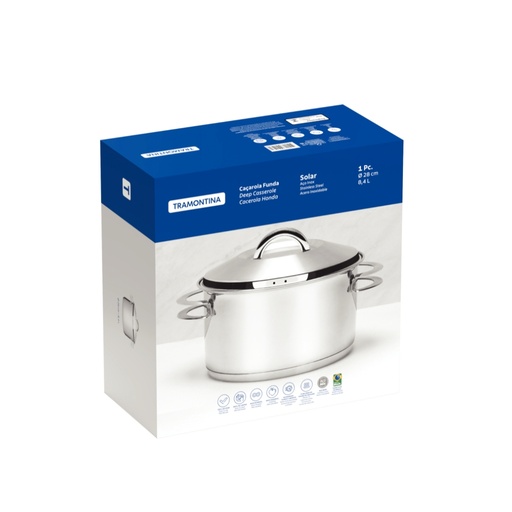 [086-04280] CACEROLA TRAMONTINA 62504/280 SOLAR 28CM