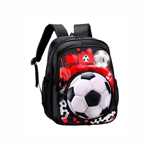 [199-00541] MOCHILA TRENDY 51354NR NEGRO/ROJO